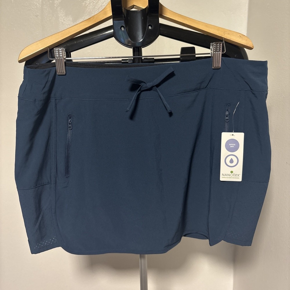 NWT Magellan Pro Angler Technical Skort Fishing Boating Golf Tennis UPF 30 XL